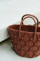 Thea Basket Bag(Tan, Mini)