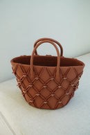 Thea Basket Bag(Tan, Mini)