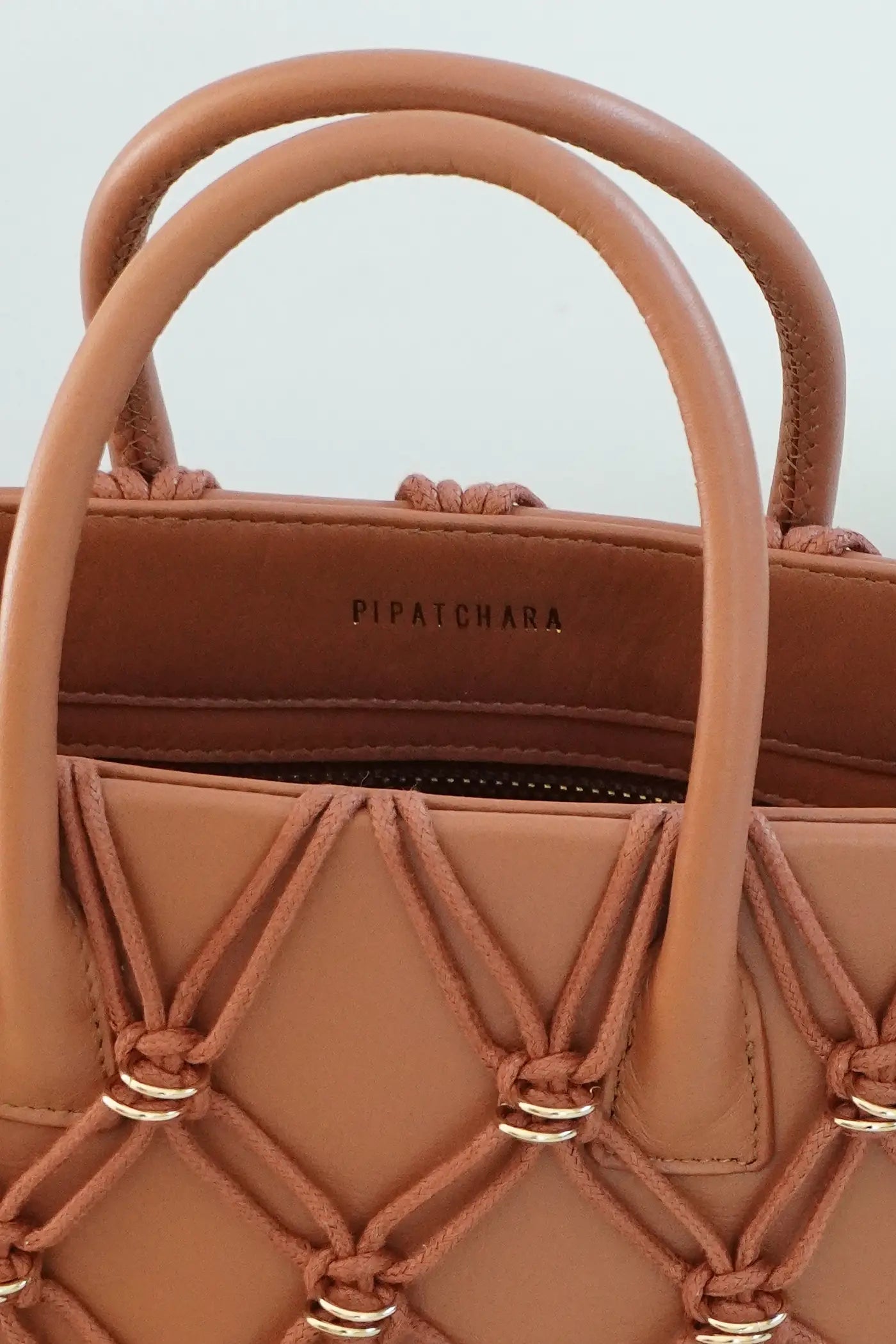 Thea Basket Bag(Tan, Mini)