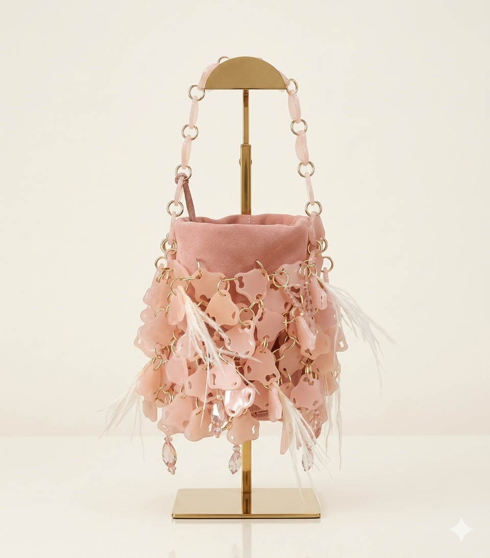 Infinitude Party Beading Feather(Salmon)